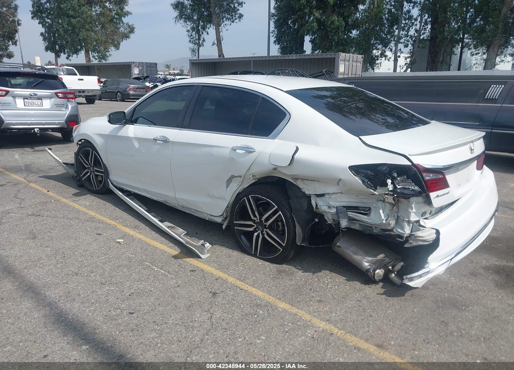 2017 HONDA ACCORD SPORT VIN: 1HGCR2F56HA096256