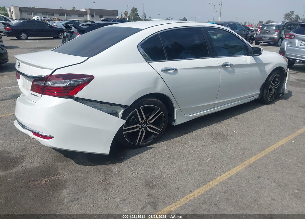 2017 HONDA ACCORD SPORT VIN: 1HGCR2F56HA096256