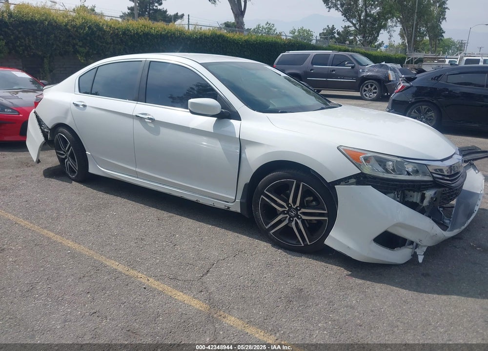 2017 HONDA ACCORD SPORT VIN: 1HGCR2F56HA096256
