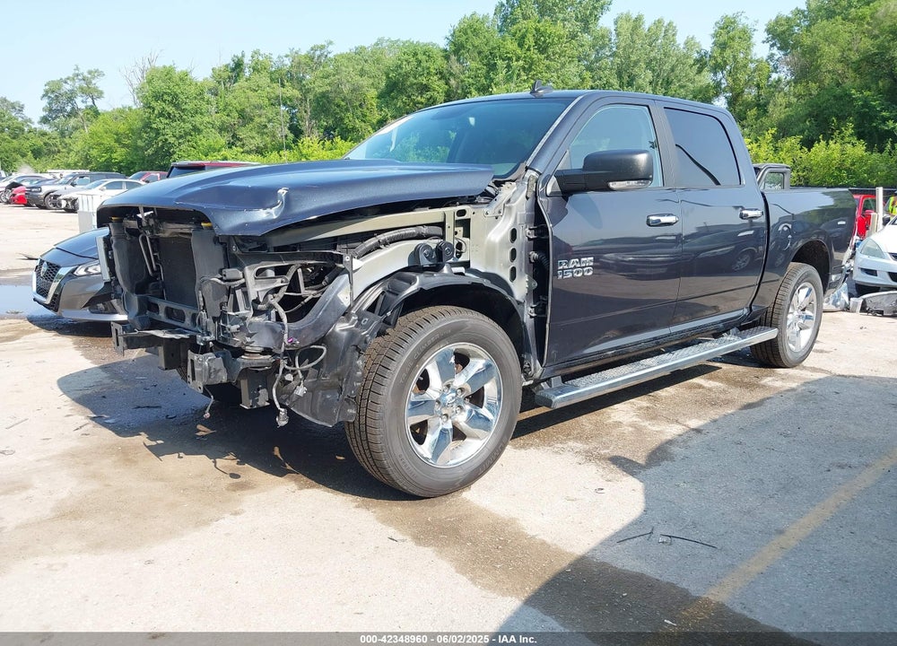 2017 RAM 1500 BIG HORN 4X4 5'7 BOX VIN: 3C6RR7LT9HG689742