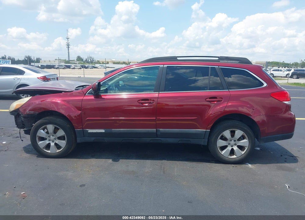 2011 SUBARU OUTBACK VIN: 4S4BRBBCXB3377840