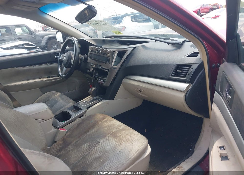 2011 SUBARU OUTBACK VIN: 4S4BRBBCXB3377840