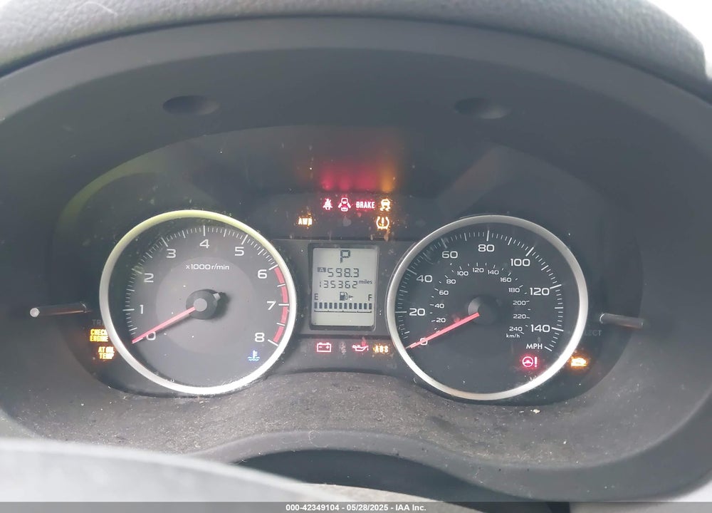 2014 SUBARU FORESTER VIN: JF2SJAEC2EH526185