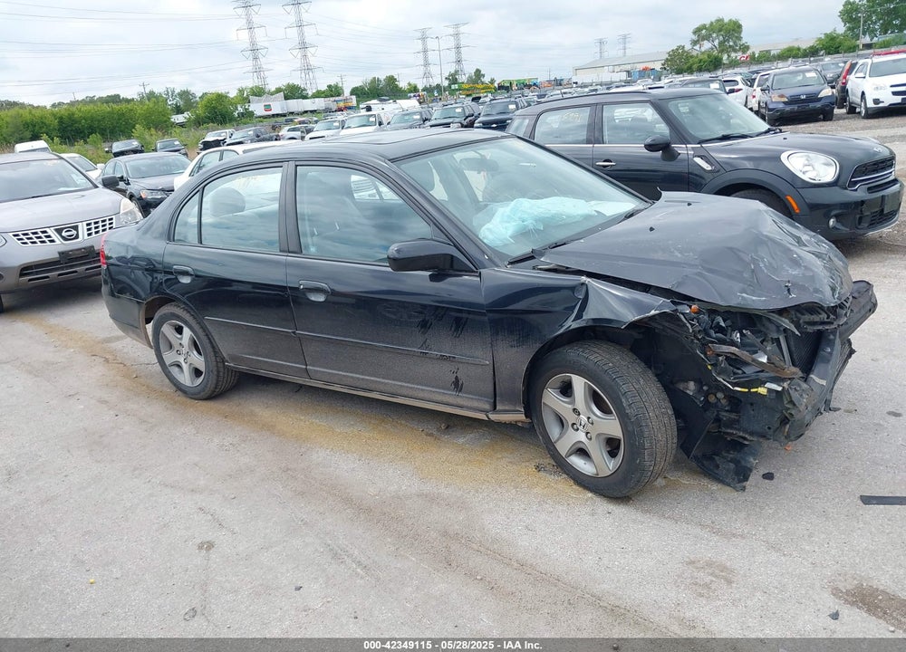 2004 HONDA CIVIC EX VIN: 2HGES26744H588617