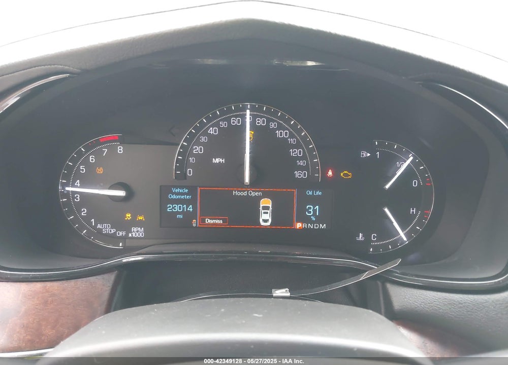 2019 CADILLAC CTS LUXURY VIN: 1G6AR5SX4K0136929