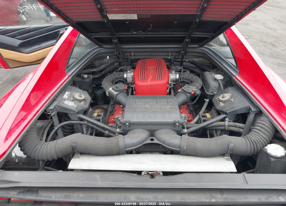 1992 FERRARI 348 TS VIN: ZFFKA36T0L0087779