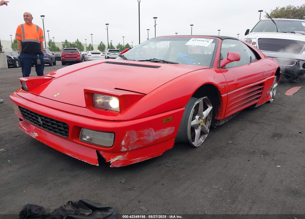 1992 FERRARI 348 TS VIN: ZFFKA36T0L0087779