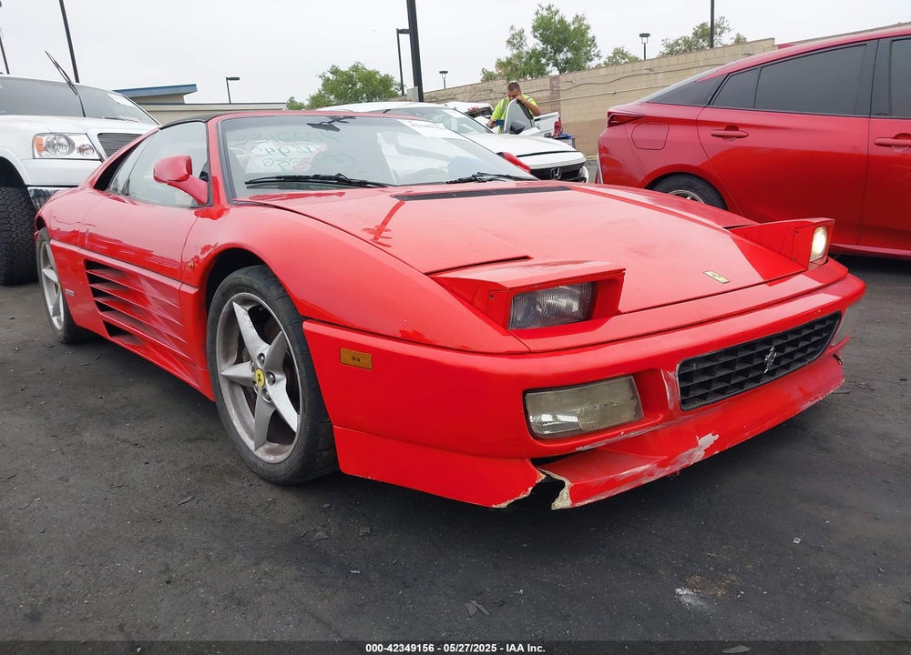 1992 FERRARI 348 TS VIN: ZFFKA36T0L0087779