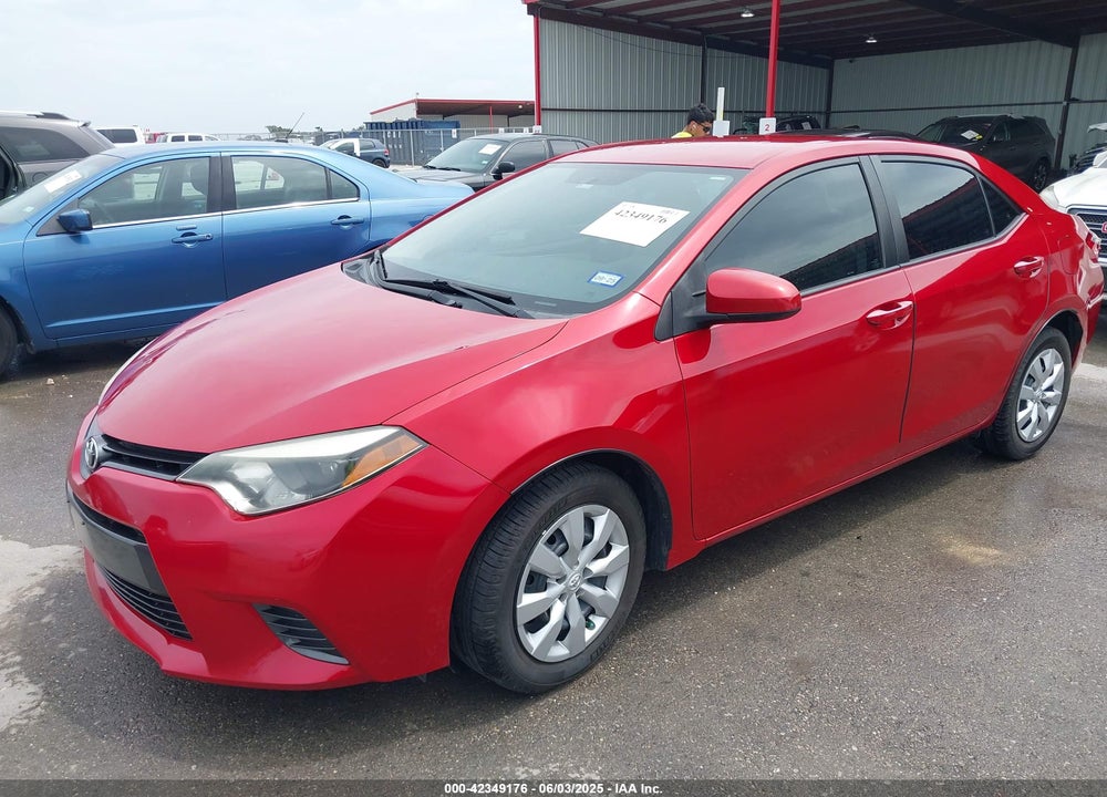 2015 TOYOTA COROLLA L/LE/LE PLUS/LE PREMIUM/S/S PLUS/S PREMIUM VIN: 5YFBURHE2FP257449