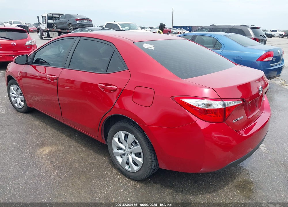 2015 TOYOTA COROLLA L/LE/LE PLUS/LE PREMIUM/S/S PLUS/S PREMIUM VIN: 5YFBURHE2FP257449