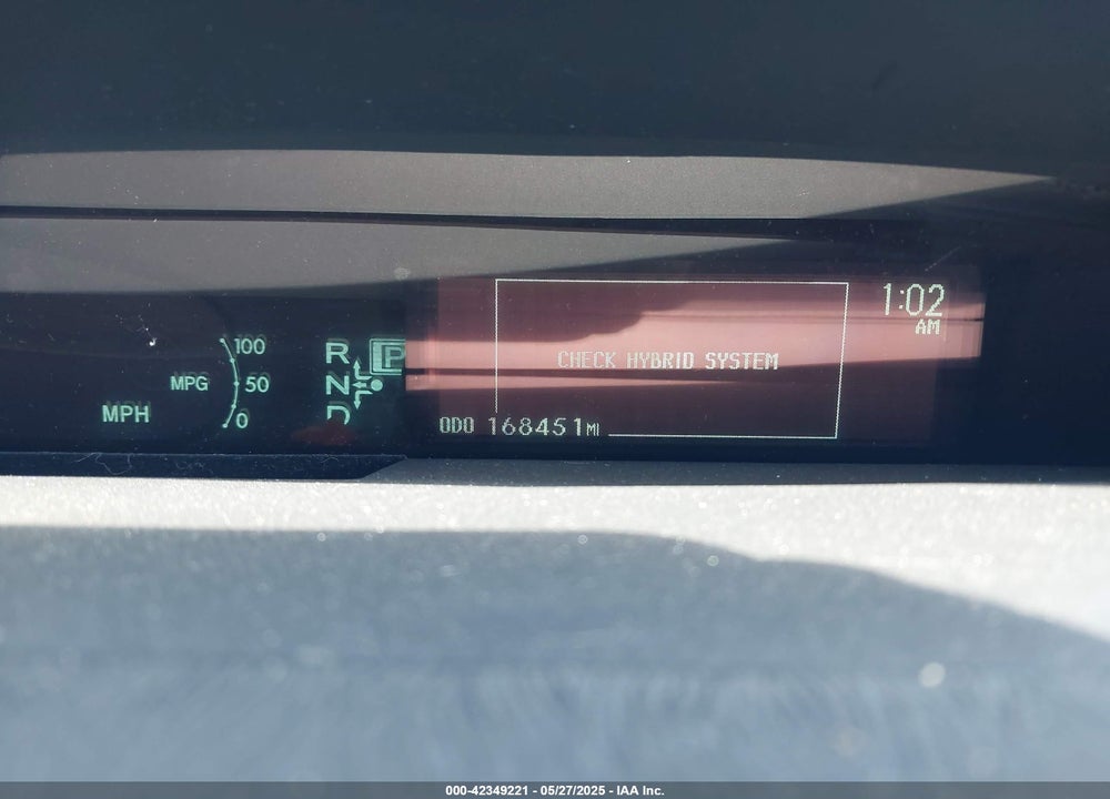 2011 TOYOTA PRIUS VIN: JTDKN3DU2B0312896