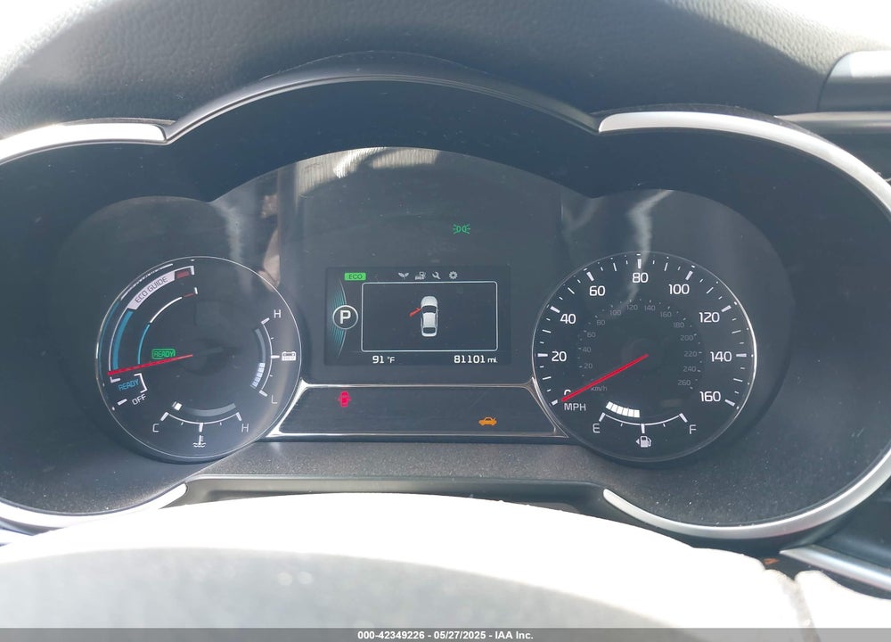 2016 KIA OPTIMA HYBRID VIN: KNAGM4AD3G5095126