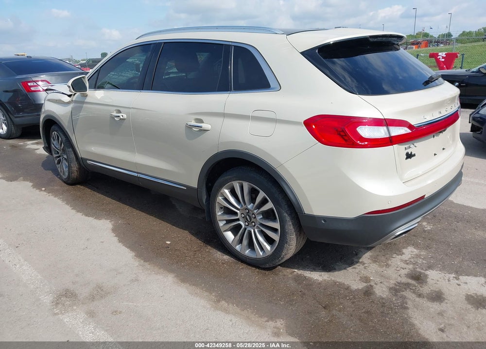 2016 LINCOLN MKX RESERVE VIN: 2LMPJ6LR1GBL22857