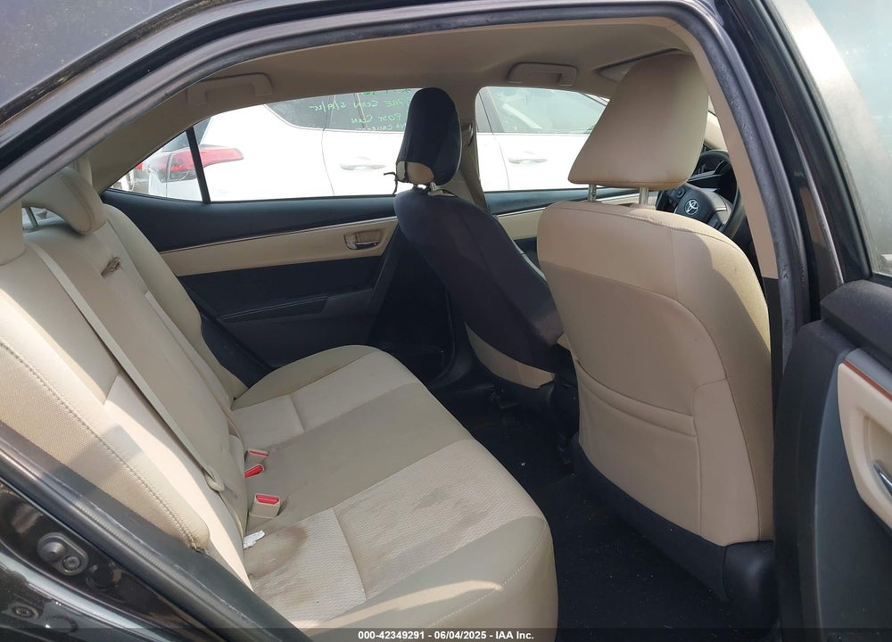 2015 TOYOTA COROLLA VIN: 2T1BURHE2FC449891