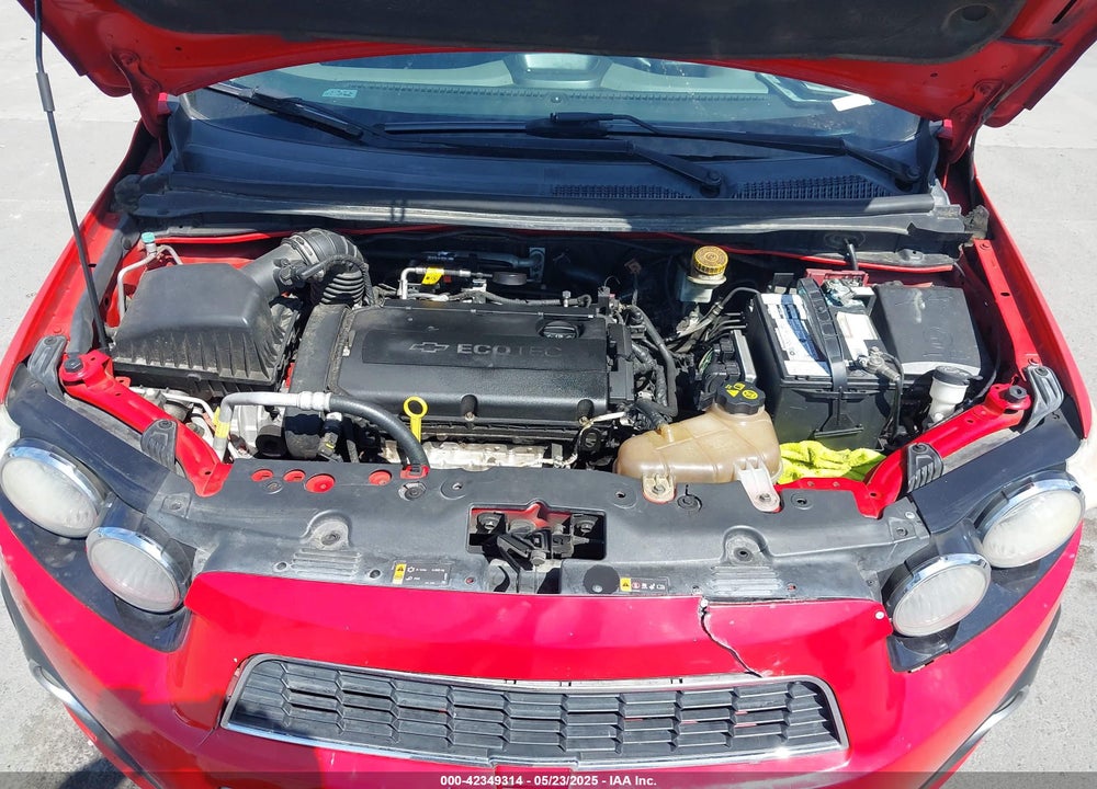 2012 CHEVROLET SONIC VIN: 1G1JC5SH6C4135646