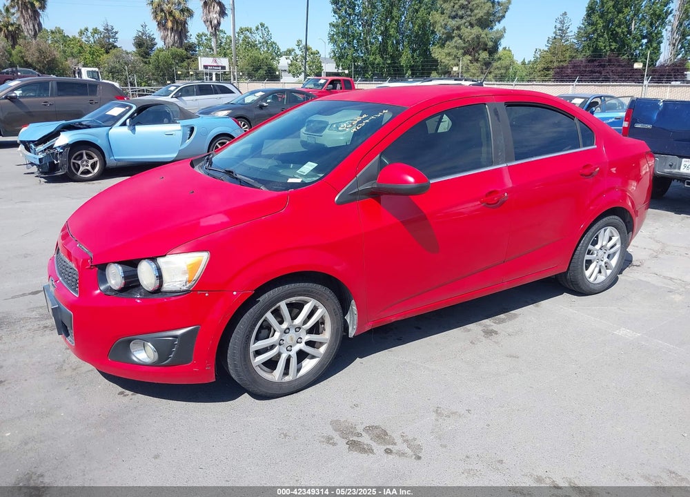 2012 CHEVROLET SONIC VIN: 1G1JC5SH6C4135646