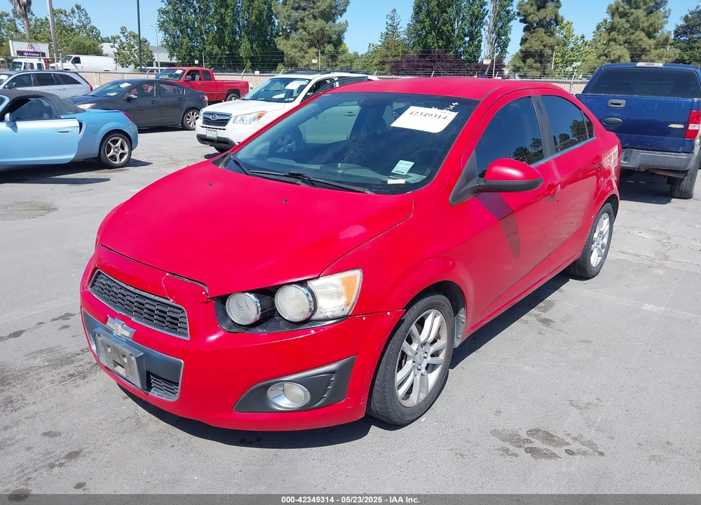 2012 CHEVROLET SONIC VIN: 1G1JC5SH6C4135646