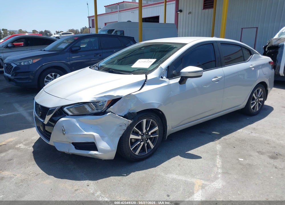 2021 NISSAN VERSA SV XTRONIC CVT VIN: 3N1CN8EV8ML880233