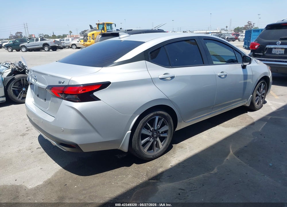 2021 NISSAN VERSA SV XTRONIC CVT VIN: 3N1CN8EV8ML880233