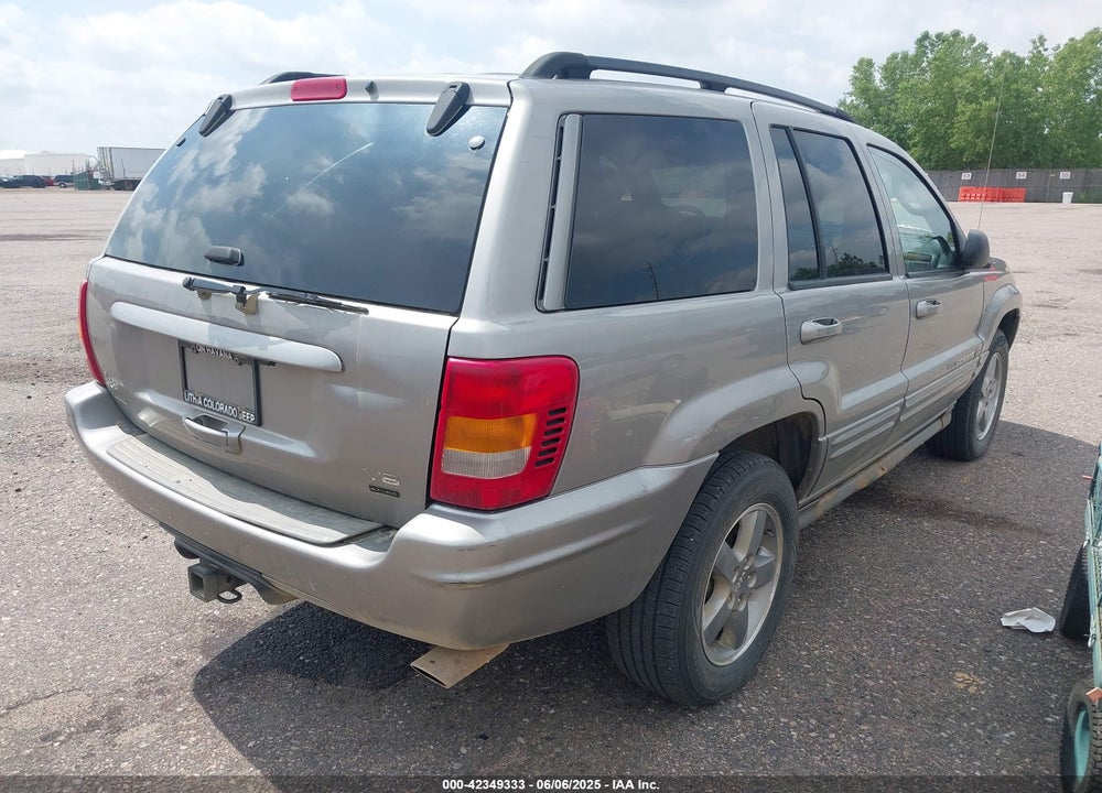 2002 JEEP GRAND CHEROKEE VIN: 1J8GW68J42C168795