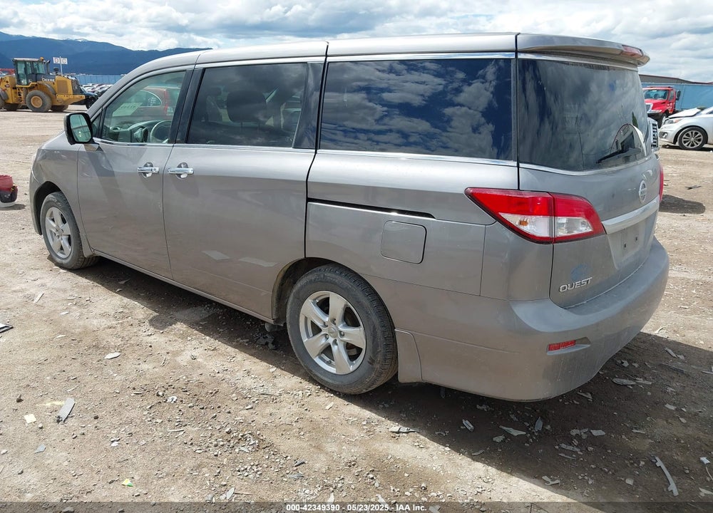 2011 NISSAN QUEST SV VIN: JN8AE2KP9B9001825