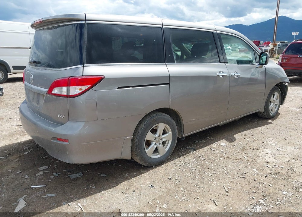 2011 NISSAN QUEST SV VIN: JN8AE2KP9B9001825