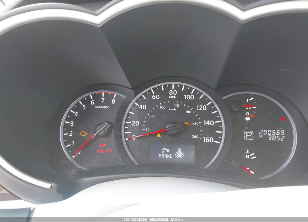 2011 NISSAN QUEST SV VIN: JN8AE2KP9B9001825