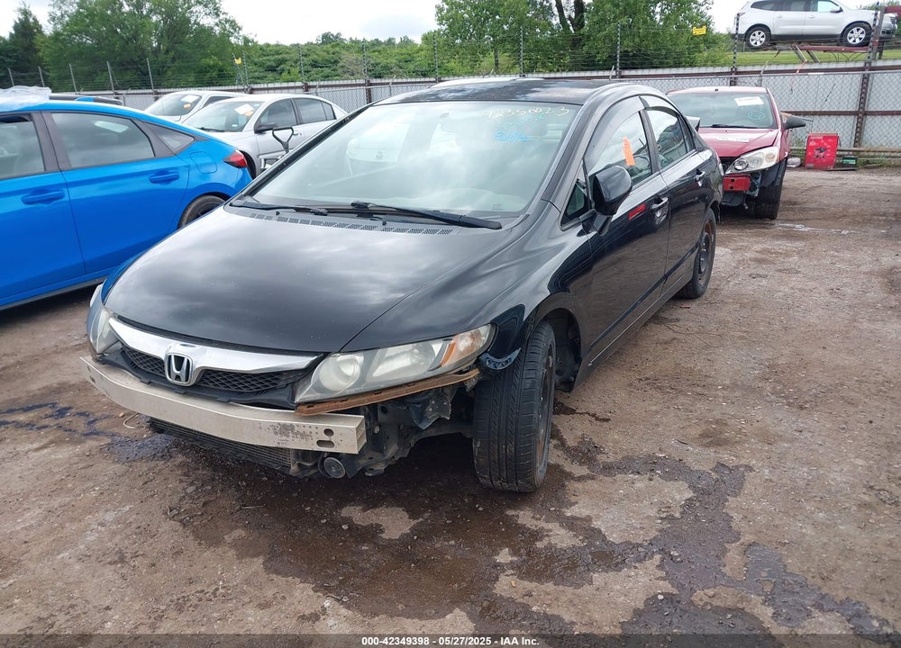 2009 HONDA CIVIC VIN: 2HGFA16539H365654