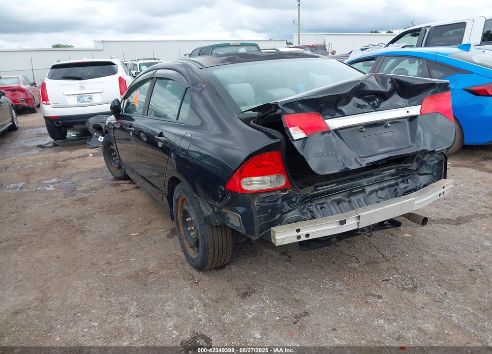 2009 HONDA CIVIC VIN: 2HGFA16539H365654