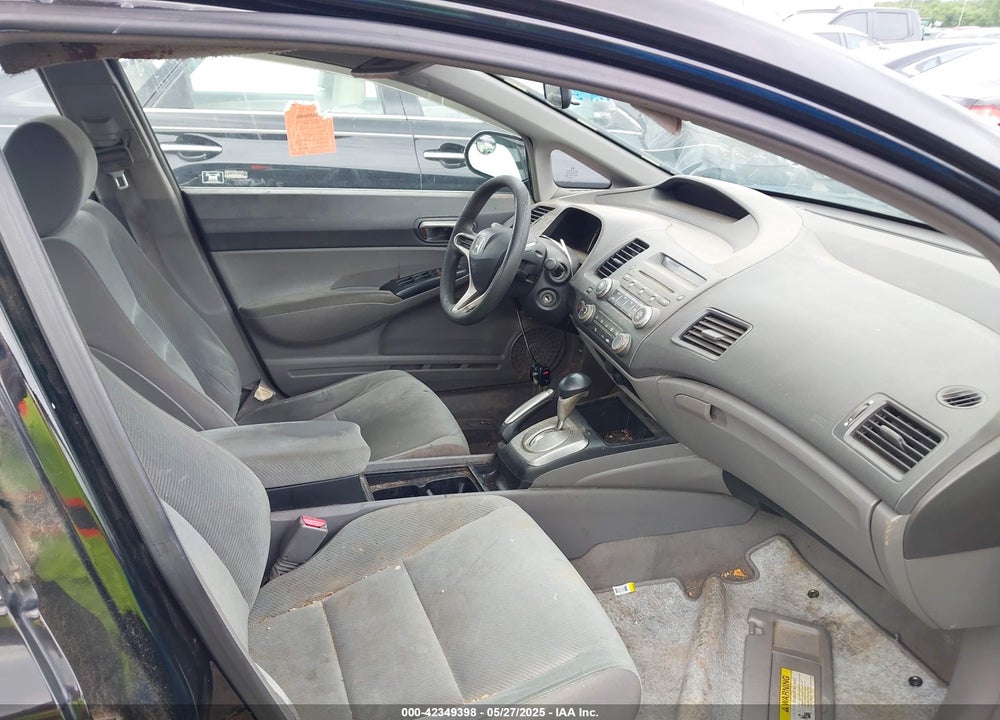 2009 HONDA CIVIC VIN: 2HGFA16539H365654