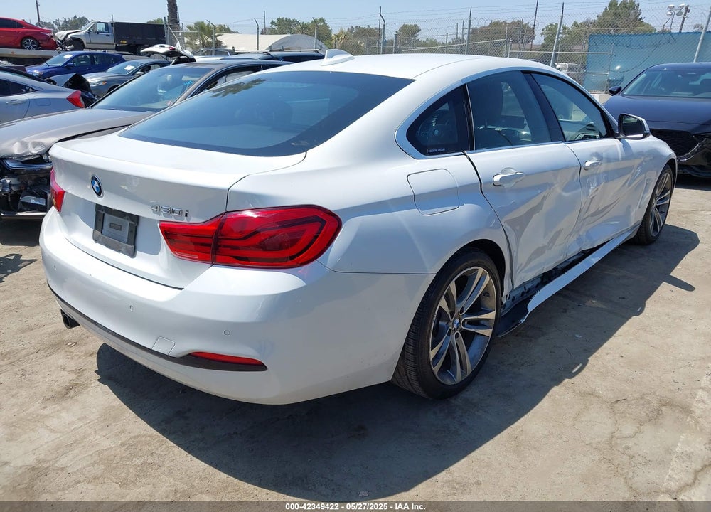 2019 BMW 4 SERIES VIN: WBA4J1C54KBM14107