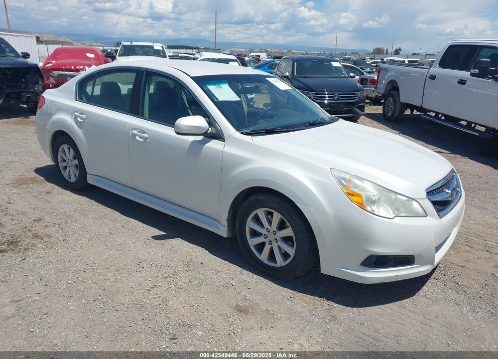2012 SUBARU LEGACY 2.5I VIN: 4S3BMBA69C3002487