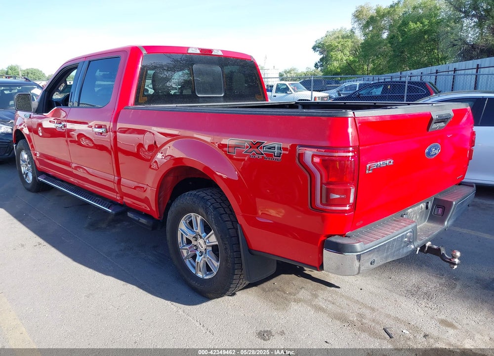 2016 FORD F-150 XLT VIN: 1FTFW1EF2GKF68647