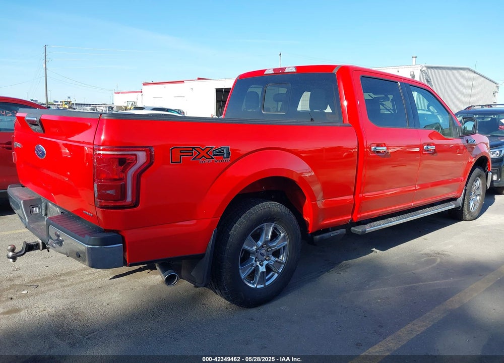 2016 FORD F-150 XLT VIN: 1FTFW1EF2GKF68647