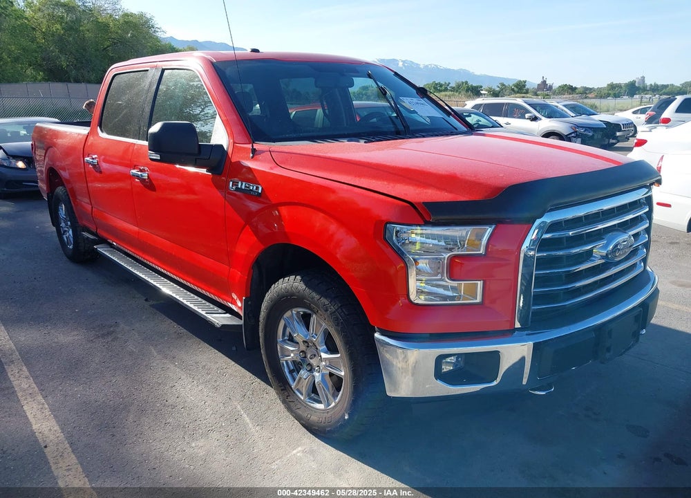 2016 FORD F-150 XLT VIN: 1FTFW1EF2GKF68647