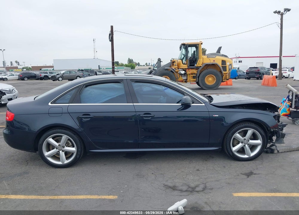 2012 AUDI A4 2.0T PREMIUM VIN: WAUFFAFL2CN011599