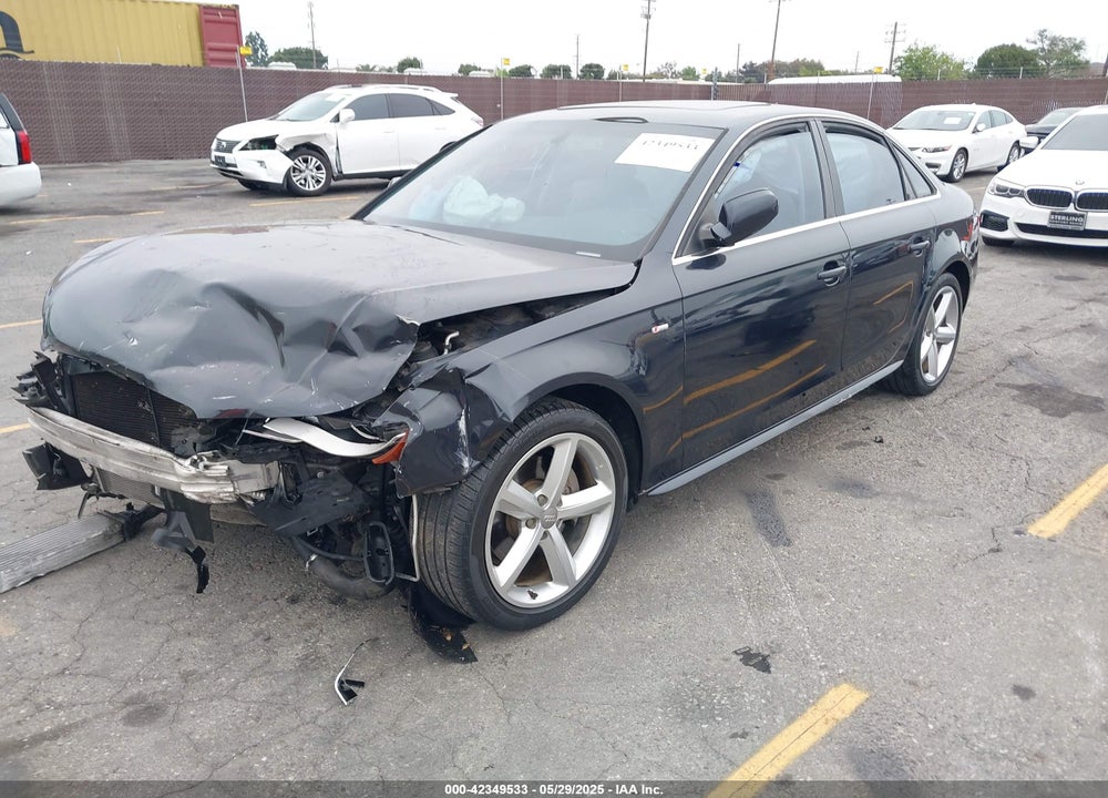 2012 AUDI A4 2.0T PREMIUM VIN: WAUFFAFL2CN011599