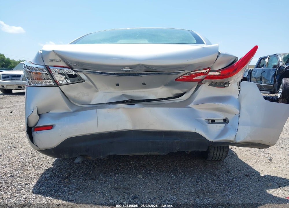 2015 NISS SENTRA S W/CONTINUOU VIN: 3N1AB7AP0FY350314