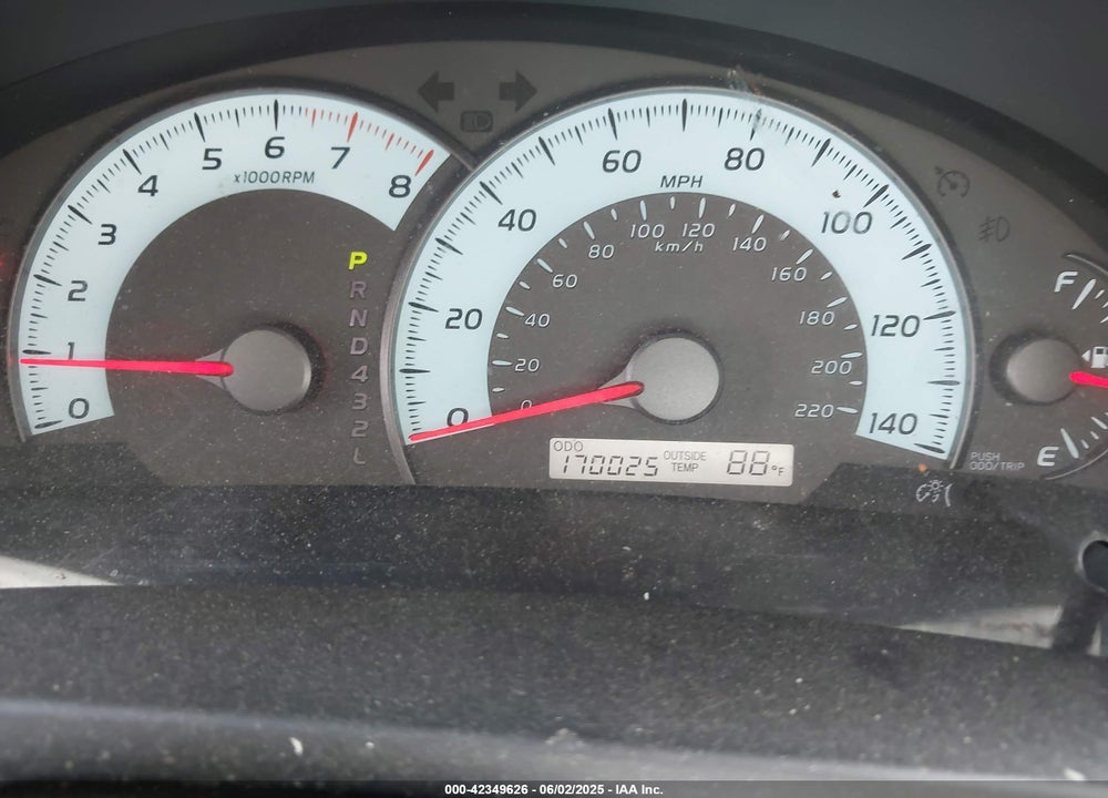 2007 TOYOTA CAMRY CE/LE/SE/XLE VIN: 4T1BE46K17U019911