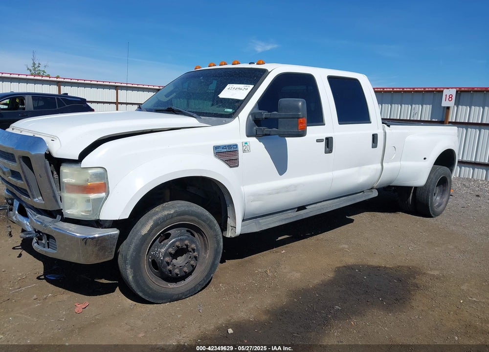 2008 FORD F-450 KING RANCH/LARIAT/XL/XLT VIN: 1FTXW42R08EA60648