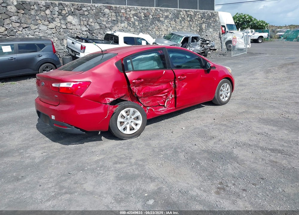 2014 KIA RIO LX VIN: KNADM4A33E6408869