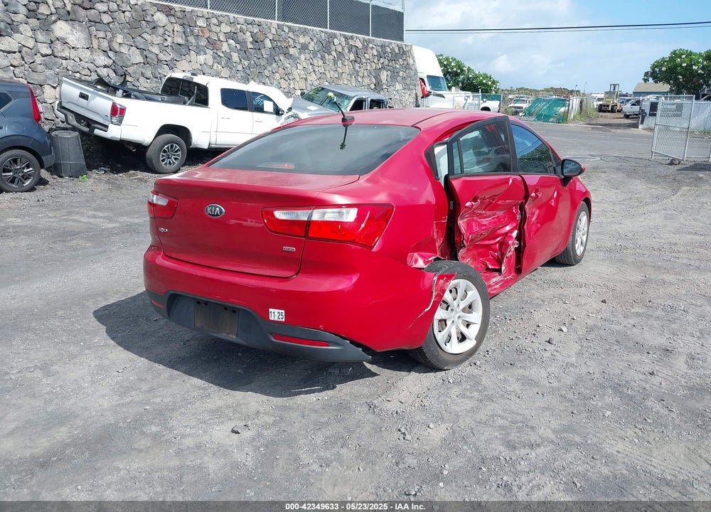 2014 KIA RIO LX VIN: KNADM4A33E6408869