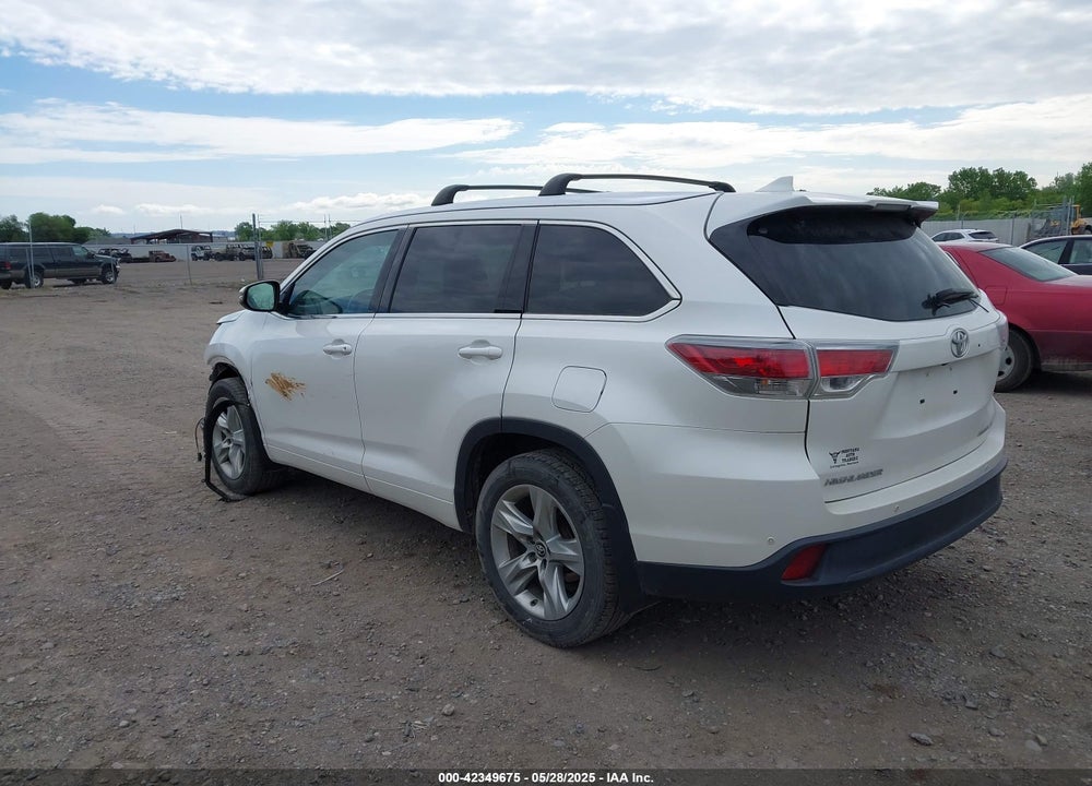 2016 TOYOTA HIGHLANDER VIN: 5TDDKRFH1GS278653