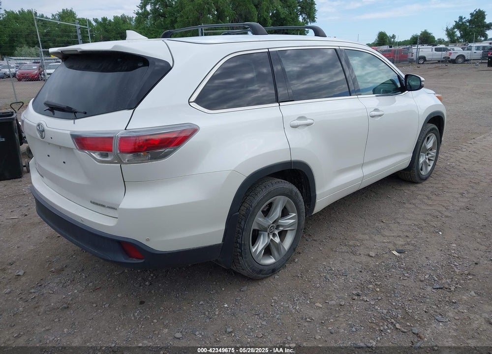 2016 TOYOTA HIGHLANDER VIN: 5TDDKRFH1GS278653