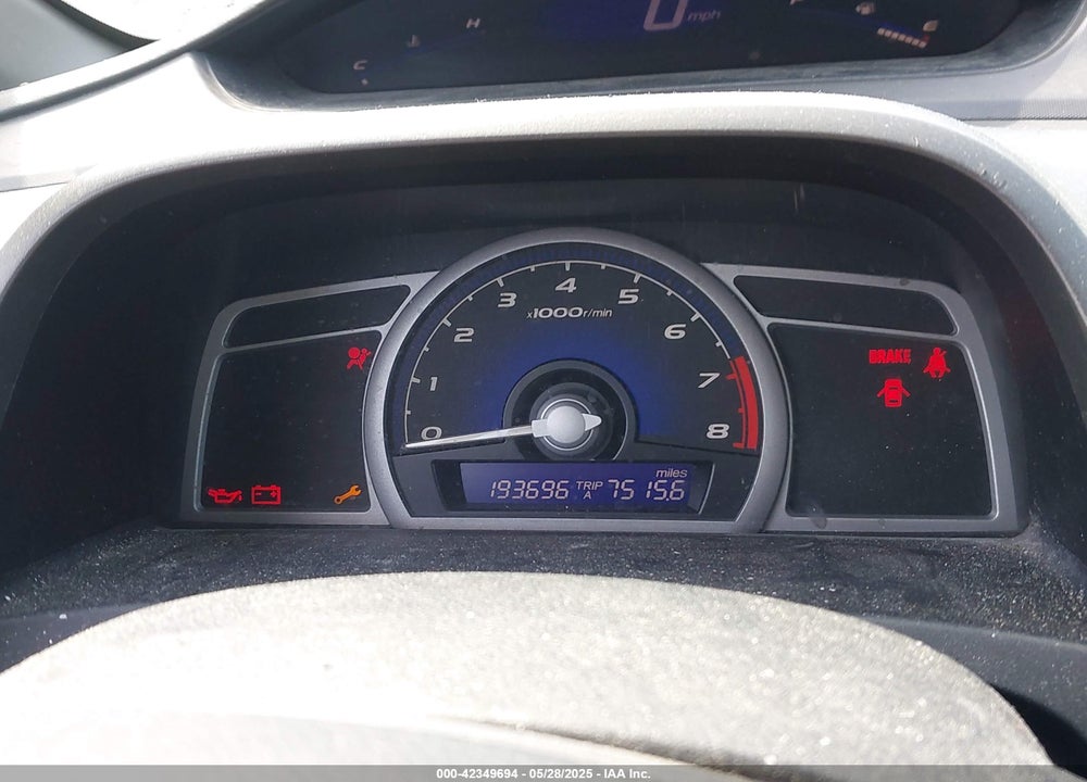 2007 HONDA CIVIC VIN: 2HGFG11697H564364