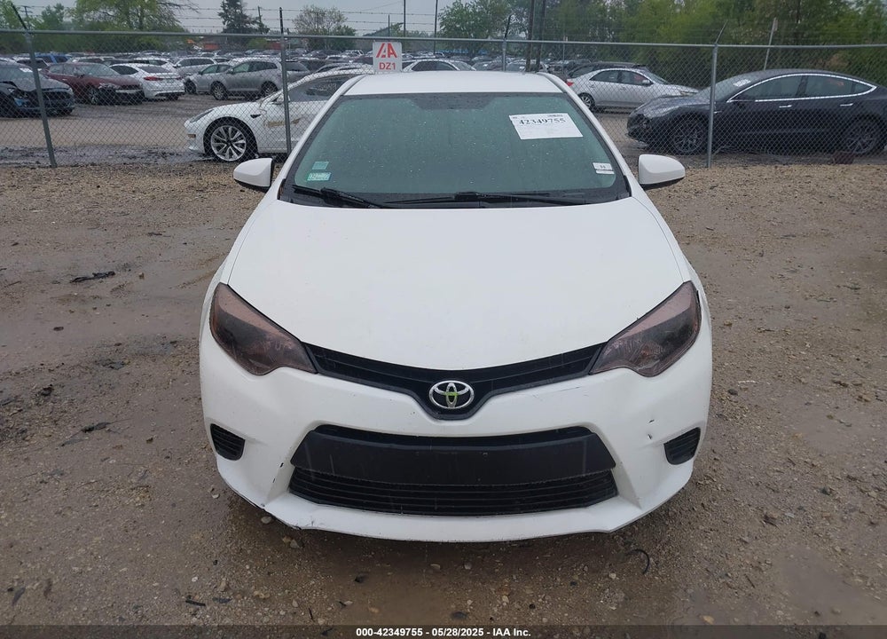 2015 TOYOTA COROLLA VIN: 2T1BURHE1FC448506