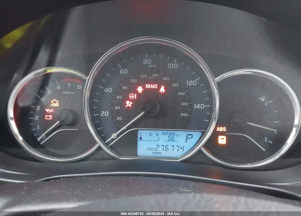 2015 TOYOTA COROLLA VIN: 2T1BURHE1FC448506