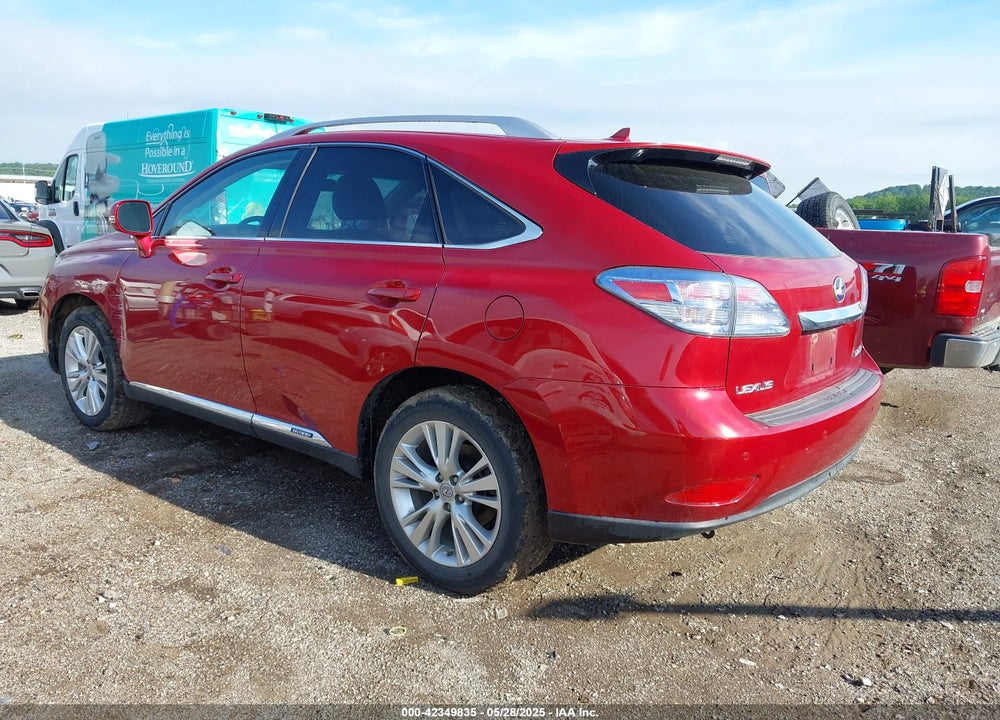 2010 LEXUS RX 450H VIN: JTJBC1BA2A2403489
