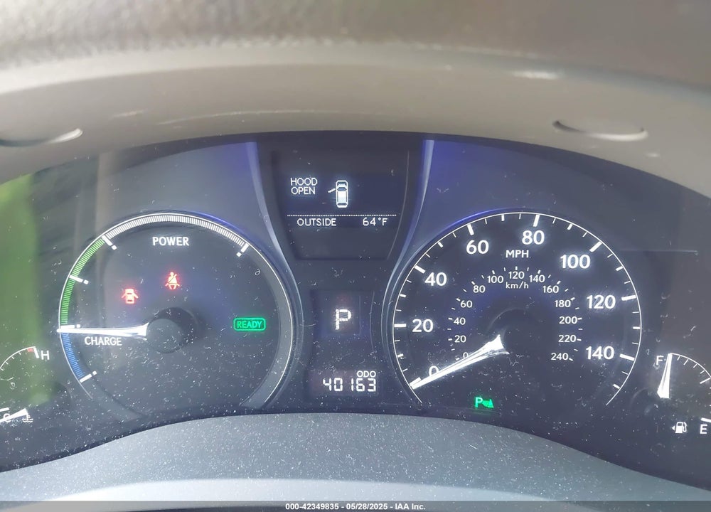 2010 LEXUS RX 450H VIN: JTJBC1BA2A2403489