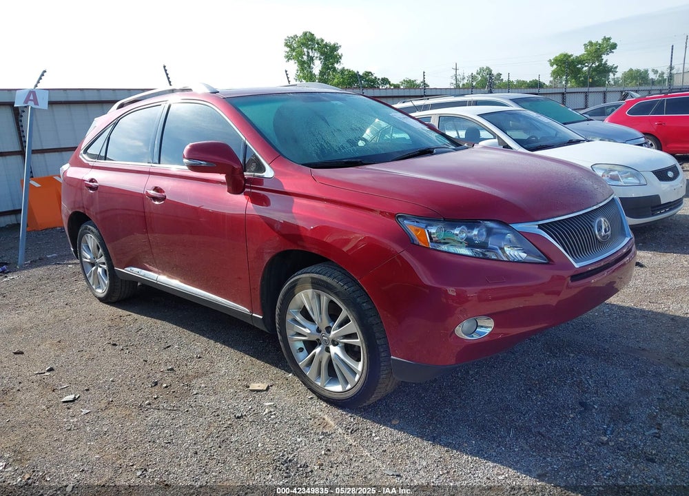2010 LEXUS RX 450H VIN: JTJBC1BA2A2403489